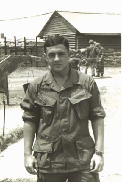 Sgt. George Richardson in early '69. Note the 52nd Inf. Crest. Photo from Dan Roberts