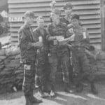 Gill's team, Dec 1968. From the left: Ray Parker, Stan Lento, Bob Gill, Tim Greenly and Tahn.